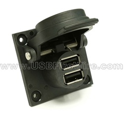 Dual USB Connector - Self Sealing