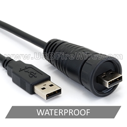 USB 2 Waterproof A to A