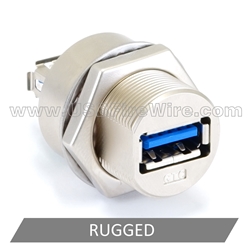 USB 3 Rugged Cross Wired A to A