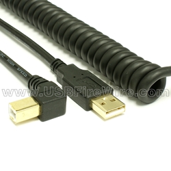 USB 2 Right B to A (Helix Cable)