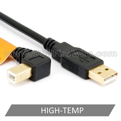 USB 2 Right B to A (High-Temp Cable)
