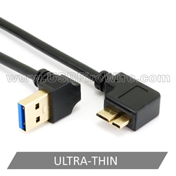 USB 3 Down A to Left Micro-B (Ultra-Thin)