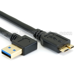 USB 3 Left A to Micro-B