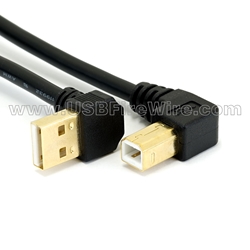 USB 2.0  Angle A to Angle B Cable