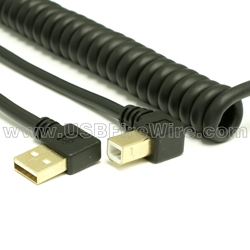 USB 2.0  Angle A to Angle B Cable