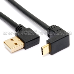 USB 2 Right A to  Up/Down C  (56k Resistor)