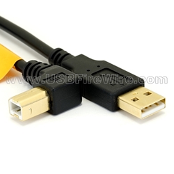 USB 2 Left B to A (High-Flex Cable)