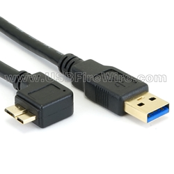 USB 3 Left Micro-B to A