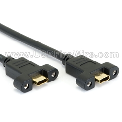 USB 3.1 C to C (Panel Mount)