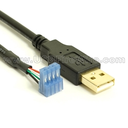 USB 2.0 Cable to AMP 3-640442-4