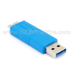 USB 3 A to Micro-B  (Gender Changer)